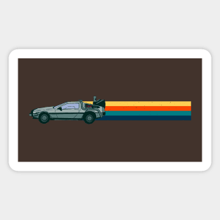 Delorean Sticker